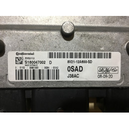 ECU MOTOR CONTINENTAL EMS 2102 S180047002D FORD 8V21-12A650-SD 0SAD