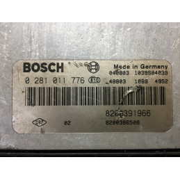 ECU MOTOR BOSCH EDC16C3-10.22 0281011776 RENAULT 8200391966 8200386508