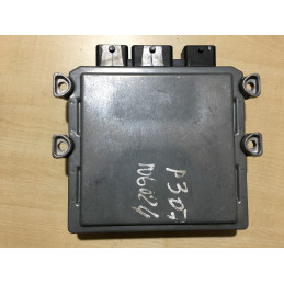 ECU MOTOR SIEMENS SID 801A 5WS40045B-T PSA HW 9647423380 SW 9650517980 - CON INMOVILIZADOR ANULADO (INMO / IMMO OFF)