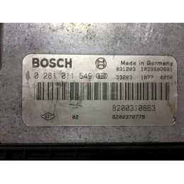 BOSCH EDC16C3 0281011276 RENAULT 8200305678