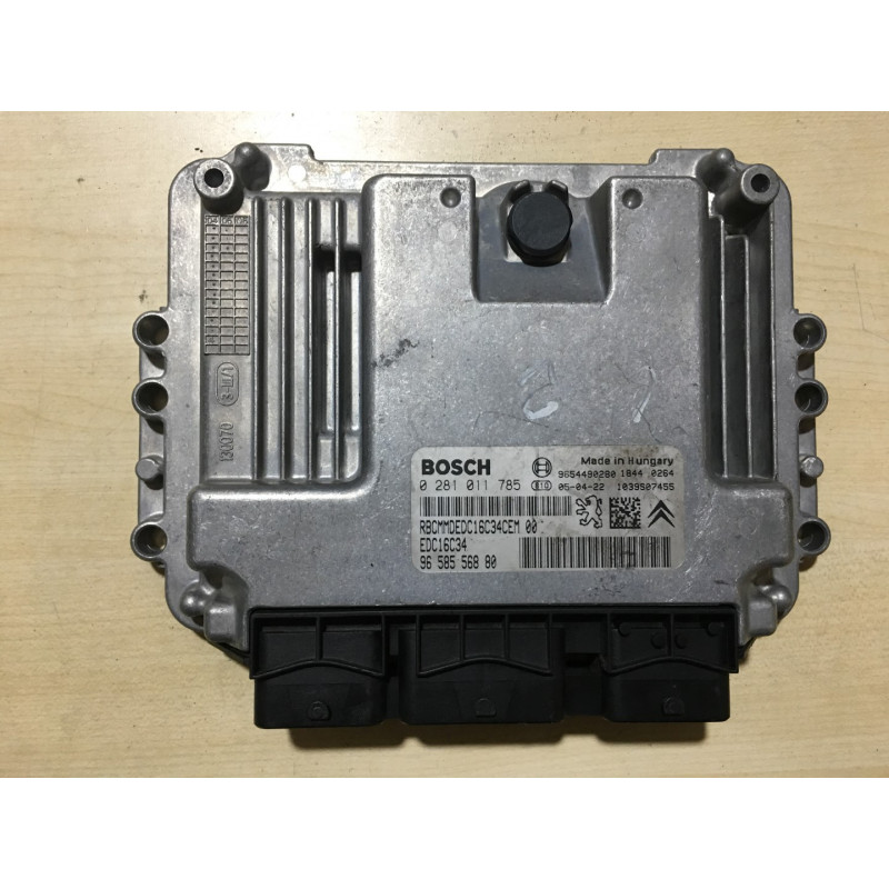 Calculateur Bosch EDC16C34 Décodé – Référence 0281011785 / 9658556880 Pour Citroën C3 1.4 HDI