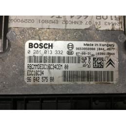 ECU MOTOR BOSCH EDC16C34-4.11 0281013332 PSA 9664257580