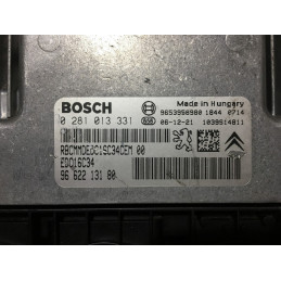 ECU MOTOR BOSCH EDC16C34-4.11 0281013331 PSA 9662213180