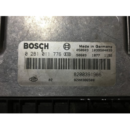 ECU MOTOR BOSCH EDC16C3-10.22 0281011776 RENAULT 8200391966 8200386508