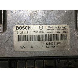 ECU MOTOR BOSCH EDC16C3-10.22 0281011776 RENAULT 8200391966 8200386508