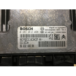 ECU MOTOR BOSCH EDC16C34 0281012468 PSA 9663268380