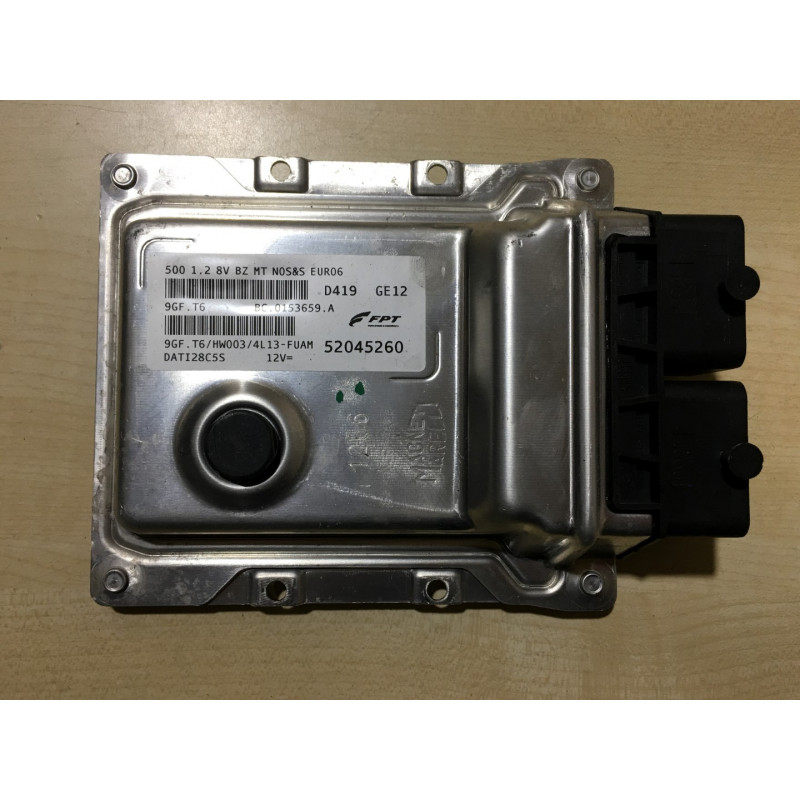 ENGINE ECU MAGNETI MARELLI 9GF.T6 BC.0153659.A FIAT 52045260