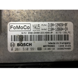 ECU MOTOR BOSCH MED17.0.1 0261S10991 FORD D1BA-12A650-BF