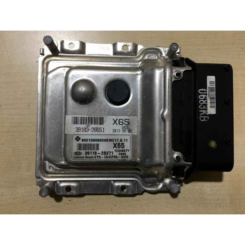 ENGINE ECU KEFICO ME17.9.11 9001090683KB KIA 39118-2B271