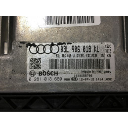 ECU MOTOR BOSCH EDC17C46-2.22 0281018660 VAG 03L906018KL