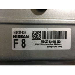 ENGINE ECU HITACHI NISSAN MEC37-920 B1 2904 F8