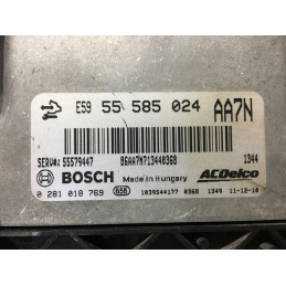 ECU MOTOR BOSCH EDC17C59-1.15 0281018769 OPEL 55585024 AA7N