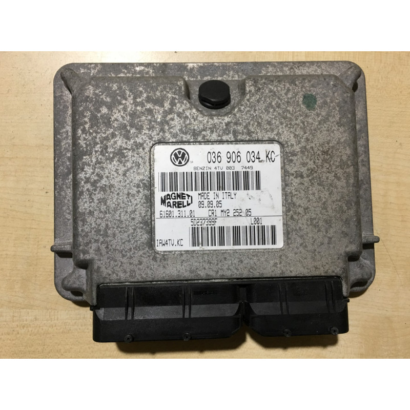 ECU MOTOR MAGNETI MARELLI IAW 4TV.KC 61601.311.01 VAG 036906034KC