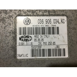 ECU MOTOR MAGNETI MARELLI IAW 4TV.KC 61601.311.01 VAG 036906034KC