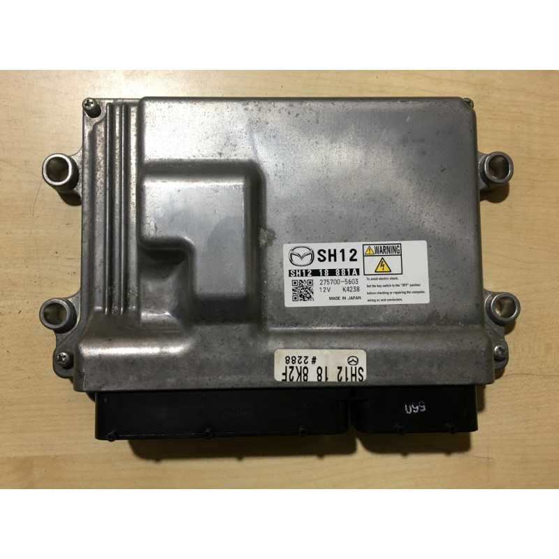 ECU MOTOR DENSO 275700-5603 MAZDA 3 III 2.2 SKYACTIV-D 110KW 150CV SH1218881A