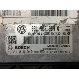 ECU MOTOR BOSCH EDC17C46-2.6 0281016949 VAG 03L907309Q