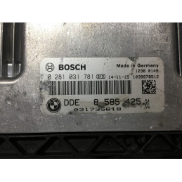 ENGINE ECU BOSCH EDC17C50-6.58 0281031781 BMW 8585425