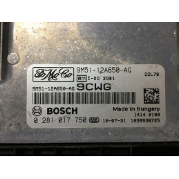 ECU MOTOR BOSCH EDC16C34-5.95 0281017750 FORD 9M51-12A650-AG 9CWG