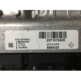 ECU MOTOR CONTINENTAL SID 310 A2C10818200 RENAULT 237107343R 237107137R