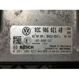 ECU MOTOR BOSCH MED17.1 0261S09637 VAG 03C906021AB