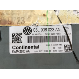 ECU MOTOR CONTINENTAL SIMOS PCR2.1 5WP42805AA VAG 03L906023AN