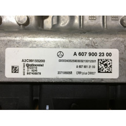 ENGINE ECU CONTINENTAL SID310 A2C99155200 MERCEDES A6079002300 A6079012100 237106935R