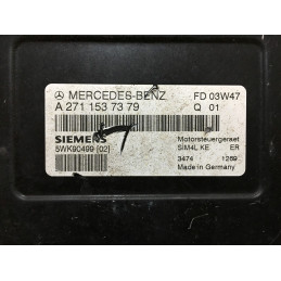 ECU MOTOR SIEMENS SIM4L KE 5WK90499 MERCEDES A2711537379