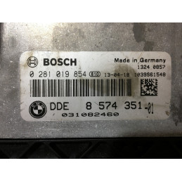 ENGINE ECU BOSCH EDC17C50-3.13 0281019854 BMW 8574351