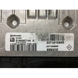 ECU MOTOR CONTINENTAL SID 305 S180067144A RENAULT 237101495R 237100669R