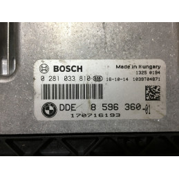 ECU MOTOR BOSCH EDC17C50-6.59 0281033810 BMW 8596360