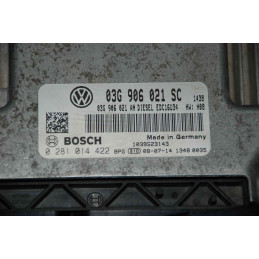 ECU MOTOR BOSCH EDC16U34-3.41 0281014422 VAG 03G906021SC