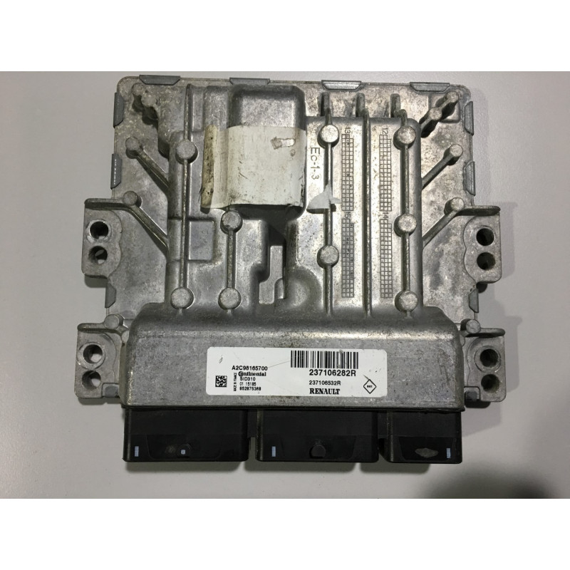 ENGINE ECU CONTINENTAL SID310 A2C98165700 RENAULT 237106282R 237106532R