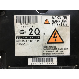 ECU MOTOR DENSO MB275800-7451 NISSAN 237104X03A