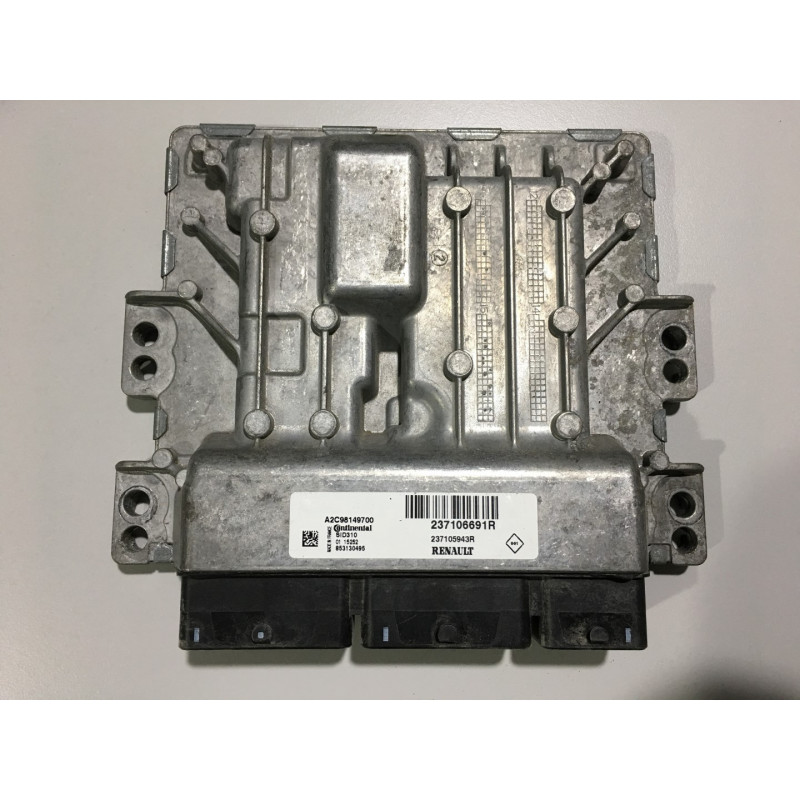 ENGINE ECU CONTINENTAL SID310 A2C98149700 RENAULT 237106691R 237105943R