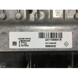 ECU MOTOR CONTINENTAL SID 310 A2C98149700 RENAULT 237106691R 237105943R