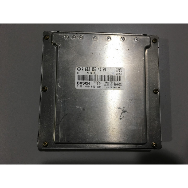 ECU BOSCH EDC15C6-4.11 0281010855 MERCEDES W210 E270 II 2.7 CDI 125KW 170HP 612961 A6121534079 - VIRGIN AUTOCODING ECU BOSCH EDC15C6-4.11 0281010855 MERCEDES W210 E270 II 2.7 CDI 125KW 170HP 612961 A6121534079 - VIRGIN AUTOCODING