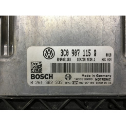 ECU MOTOR BOSCH MED9.1 0261S02333 VAG 3C0907115Q