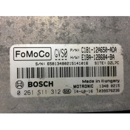 ENGINE ECU BOSCH MED17.0.1 0261S11312 FORD C1B1-12A650-ADA GVS0