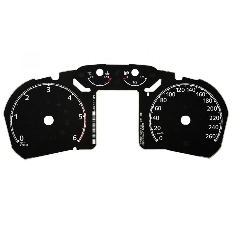 INSTRUMENT CLUSTER DIALS FORD MONDEO IV VISTEON VP6M2F-10E853-GC - USADO