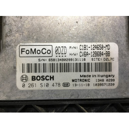 ECU MOTOR BOSCH MED17.0.1 0261S10478 FORD C1B1-12A650-MD 0DZD