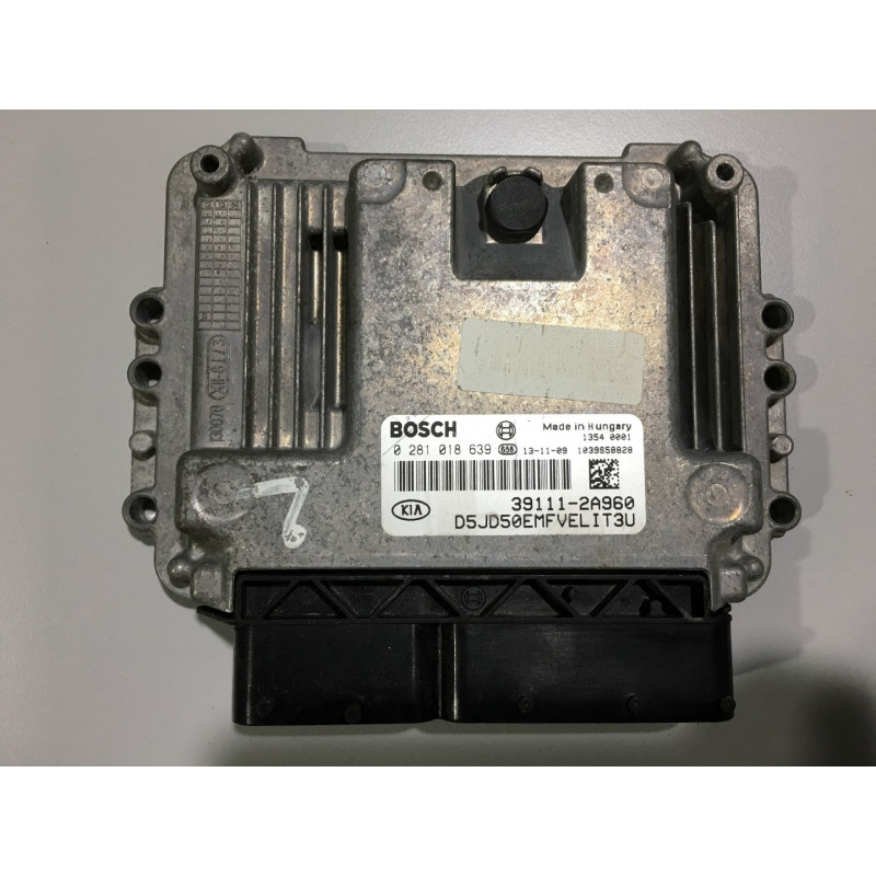 ECU MOTOR BOSCH EDC17C08-5.23 0281018639 KIA 39111-2A960