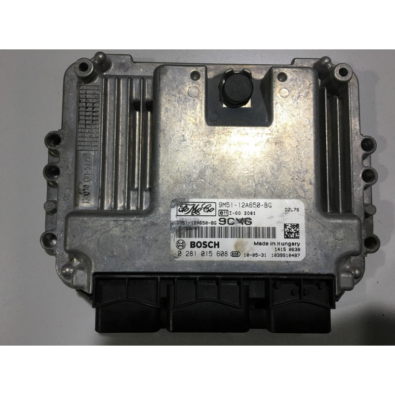 ECU MOTOR BOSCH EDC16C34-5.95 0281015608 FORD 9M51-12A650-BG 9CXG