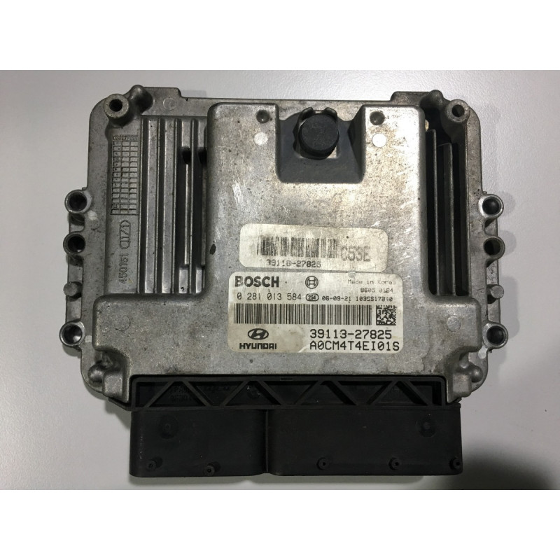 ECU MOTOR BOSCH EDC16C39-5.41 0281013584 HYUNDAI 39113-27825 ECU MOTOR BOSCH EDC16C39-5.41 0281013584 HYUNDAI 39113-27825