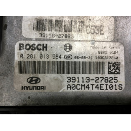 ECU MOTOR BOSCH EDC16C39-5.41 0281013584 HYUNDAI 39113-27825