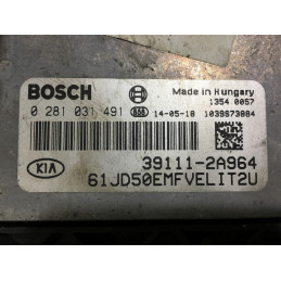 ECU MOTOR BOSCH EDC17C53-1.81 0281031491 KIA 39111-2A964