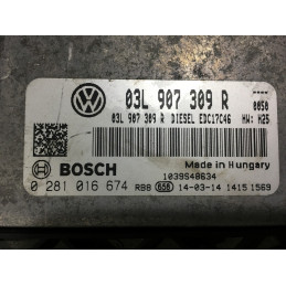 ECU MOTOR BOSCH EDC17C46-2.7 0281016674 VAG 03L907309R