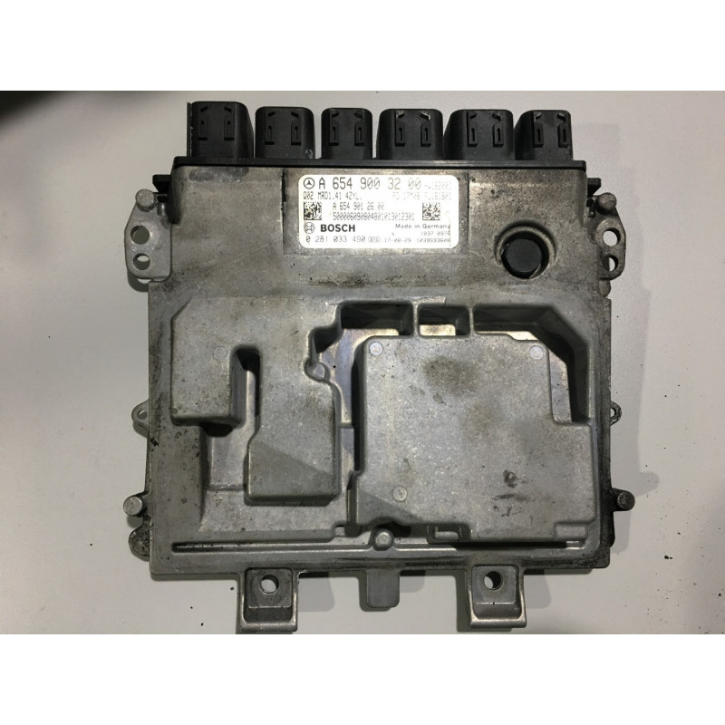 ENGINE ECU BOSCH MD1CP001-7.41 0281033490 MERCEDES A6549003200