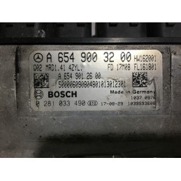 ECU MOTOR BOSCH MD1CP001-7.41 0281033490 MERCEDES A6549003200