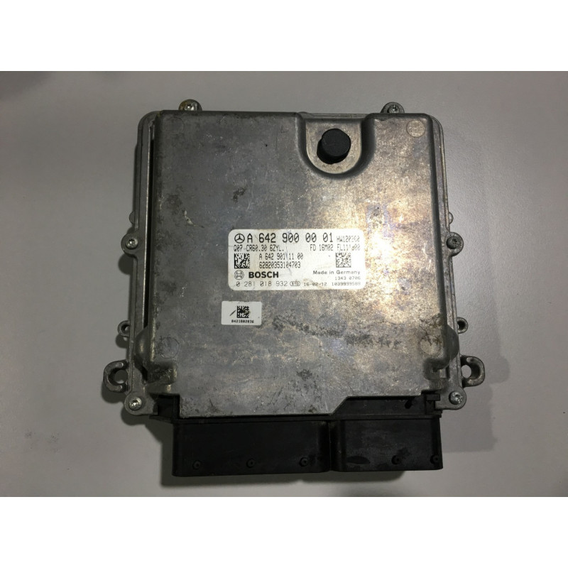 ENGINE ECU BOSCH EDC17CP46-3.30 0281018932 MERCEDES A6429000001