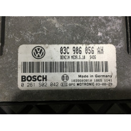 ECU MOTOR BOSCH MED9.5.10 0261S02042 VAG 03C906056AH